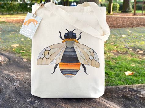 designer bumble bee tote bags.